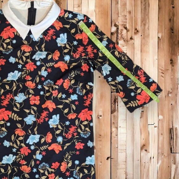 Reserved.com Floral Wednesday Adams Style Collar Dress Size US 4, UK 8, EUR 36 - Picture 7 of 13